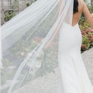 Cathedral Length Pearl Veil